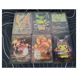 Pokemon Rare Black Foil Cards Lot
