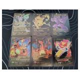Pokemon Rare Black Foil Cards Lot
