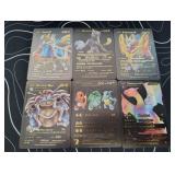 Pokemon Rare Black Foil Cards Lot