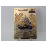Pokemon Rare Gold Iron Hands EX