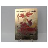 Pokemon Rare Gold Delphox V