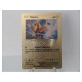 Pokemon Rare Gold Pikachu