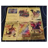 Pokemon Rare Gold Foil Cards Lot