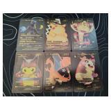 Pokemon Rare Black Foil Cards Lot