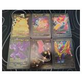 Pokemon Rare Black Foil Cards Lot