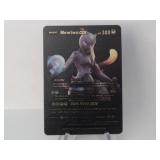 Pokemon Rare Black Mewtwo GX