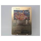 Pokemon Rare Gold Pikachu
