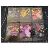 Pokemon Rare Black Foil Cards Lot
