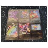 Pokemon Rare Black Foil Cards Lot