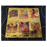 Pokemon Rare Gold Foil Cards Lot