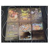 Pokemon Rare Black Foil Cards Lot