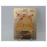 Pokemon Rare Gold Pikachu Vmax