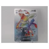Pokemon Rare Silver Glaceon Vmax Rainbow
