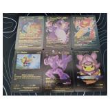 Pokemon Rare Black Foil Cards Lot