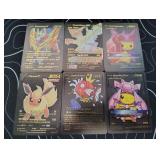 Pokemon Rare Black Foil Cards Lot