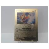 Pokemon Rare Gold Pikachu
