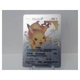Pokemon Rare Silver Pikachu V