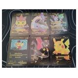 Pokemon Rare Black Foil Cards Lot