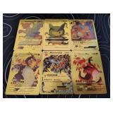 Pokemon Rare Gold Foil Cards Lot