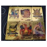 Pokemon Rare Gold Foil Cards Lot