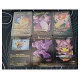 Pokemon Rare Black Foil Cards Lot