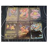 Pokemon Rare Black Foil Cards Lot