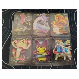 Pokemon Rare Black Foil Cards Lot
