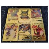 Pokemon Rare Gold Foil Cards Lot