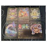 Pokemon Rare Black Foil Cards Lot