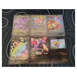 Pokemon Rare Black Foil Cards Lot
