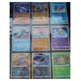 Pokemon Rare Holo Cards in Sheet