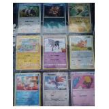 Pokemon Rare Holo Cards in Sheet
