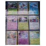 Pokemon Rare Holo Cards in Sheet