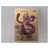 Pokemon Rare Gold Mewtwo EX