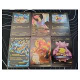 Pokemon Rare Black Foil Cards Lot