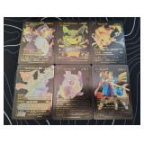 Pokemon Rare Black Foil Cards Lot