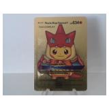 Pokemon Rare Gold Pikachu Mega Charizard Y