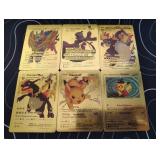 Pokemon Rare Gold Foil Cards Lot