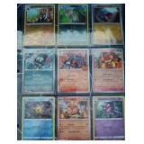 Pokemon Rare Holo Cards in Sheet
