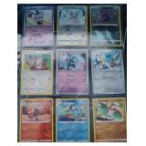 Pokemon Rare Holo Cards in Sheet