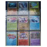 Pokemon Rare Holo Cards in Sheet