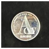 One Ounce Silver Round: AC&V #2