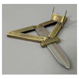 German SS Pantographic Foldings Paratrooper Knife