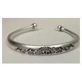 Asian Silver Bangle