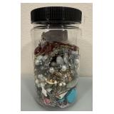 Jar of Costume Jewelry #1