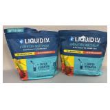 (2) Bags of Liquid I.V. Strawberry & Lemon Lime