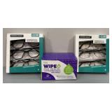 Foster Grant Reading Glasses: +2.0 & Wipes