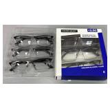 Foster Grant Reading Glasses: +2.50 & Wipes