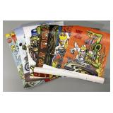 (8) Rat Fink Cartoon Vinyl Signs