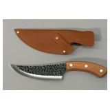 Wood Handle Boning Knife w/ Sheath